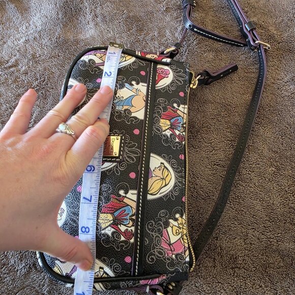 Dooney & Bourke Disney Parks Runaway Princess Crossbody Pouchette Bag Black NWOT - Picture 15 of 16